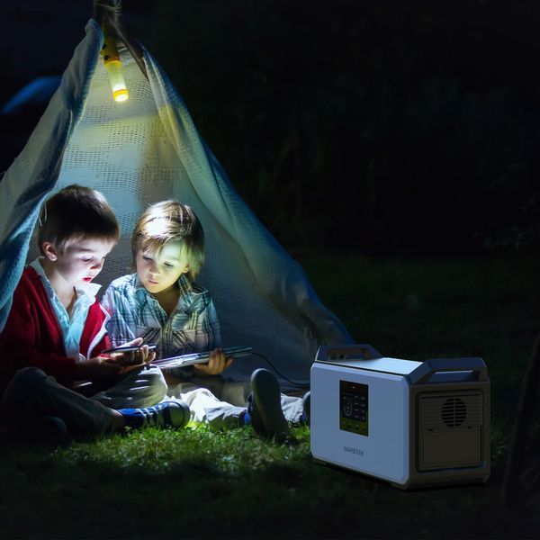 Портативна зарядна станція MARSTEK MERCURY M1200 Portable Power Station (1800 Вт, 1.8 кВт&middot;год, Однофазна) 1540329 фото