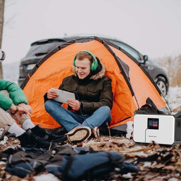 Портативная зарядная станция MARSTEK MERCURY M2200 Portable Power Station (2400 Вт, 2.24 кВт&middot;ч, Однофазная) 1540330 фото