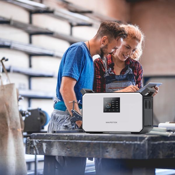 Портативная зарядная станция MARSTEK MERCURY M2200 Portable Power Station (2400 Вт, 2.24 кВт&middot;ч, Однофазная) 1540330 фото