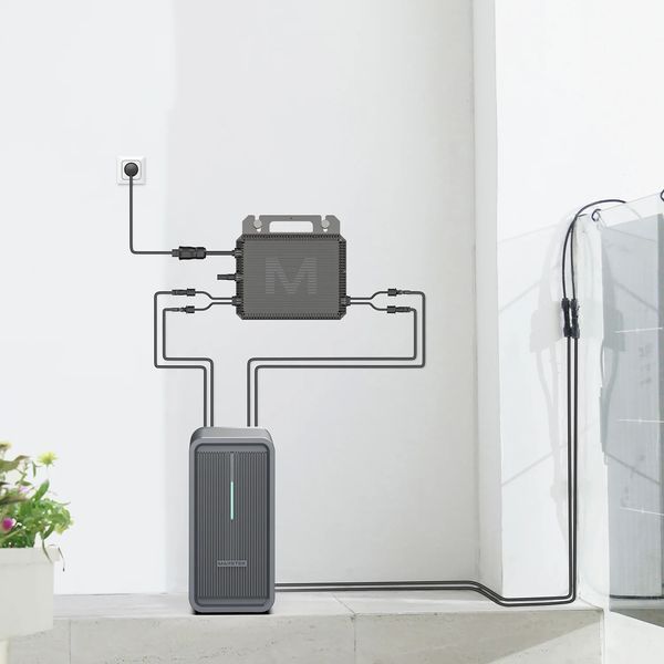 Микроинвертор MARSTEK SATURN-M Micro Inverter (2000 Вт, Однофазный) 1540335 фото