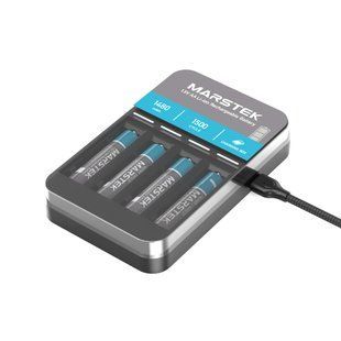 Набір акумуляторів MARSTEK Ultra Rechargeable Li-ion Battery Kit - AAA (1480 мВт&sdot;год) 1540341 фото