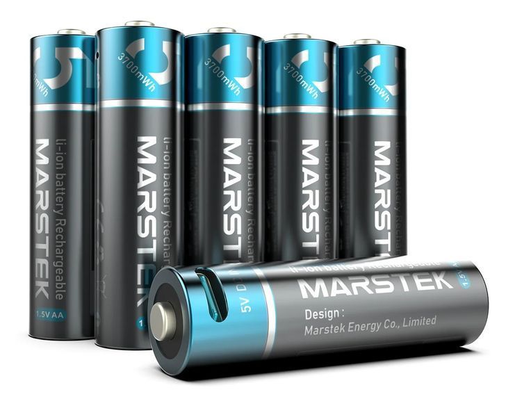 Акумулятор MARSTEK USB-C Li-ion 5070C AA Battery (3700 мВт&sdot;год) 1540342 фото